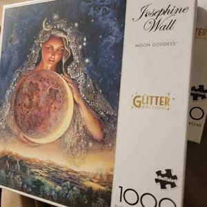 New In Box 1000 pieces MOON GODDESS glitter edition puzzle